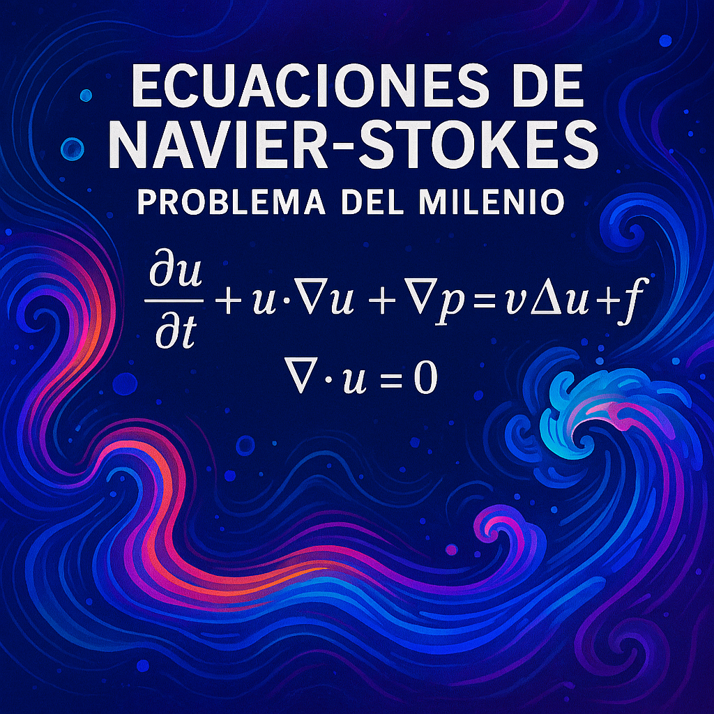 Las ecuaciones de Navier-Stokes: El caos constante del cosmos
